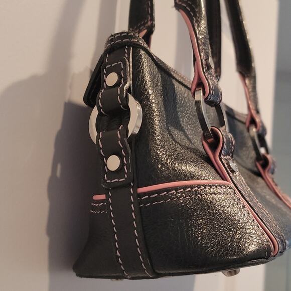 Vintage Nordstrom Leather Mini Satchel (Rare Sample) - Picture 5 of 16